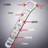 Bicycles Wrench Mountain Bike Pedal Wrench Bicycles Tool Bike Spoke Wrench Pedal Wrench Antislip Wrench Repairing Wrench
