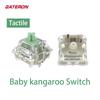 GATERON Baby Kangaroo 2.0 Switch HP Tactile 59gf 5-Pins Factory Lubrication Games Mechanical Keyboard for AULA F75 AJAZZ AK820