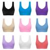 Women Sport Yoga Fitness Bra 3Pcs Seamless Padded Underwear Back Smoothing Gym Workout  Wireless Push Up Brassiere Plus Size