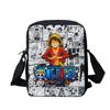 ONE PIECE Monkey D. Luffy Boy Girls Printed Shoulder Messenger Bag Handbag Phone Bag Shopping Bag for Boys Girls Best Gift