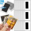 Fridge Magnetic Blank Photo Frames Home Decor Clear Acrylic Magnet Pitcture Frame Office DIY Insert Photo Display Storage Holder