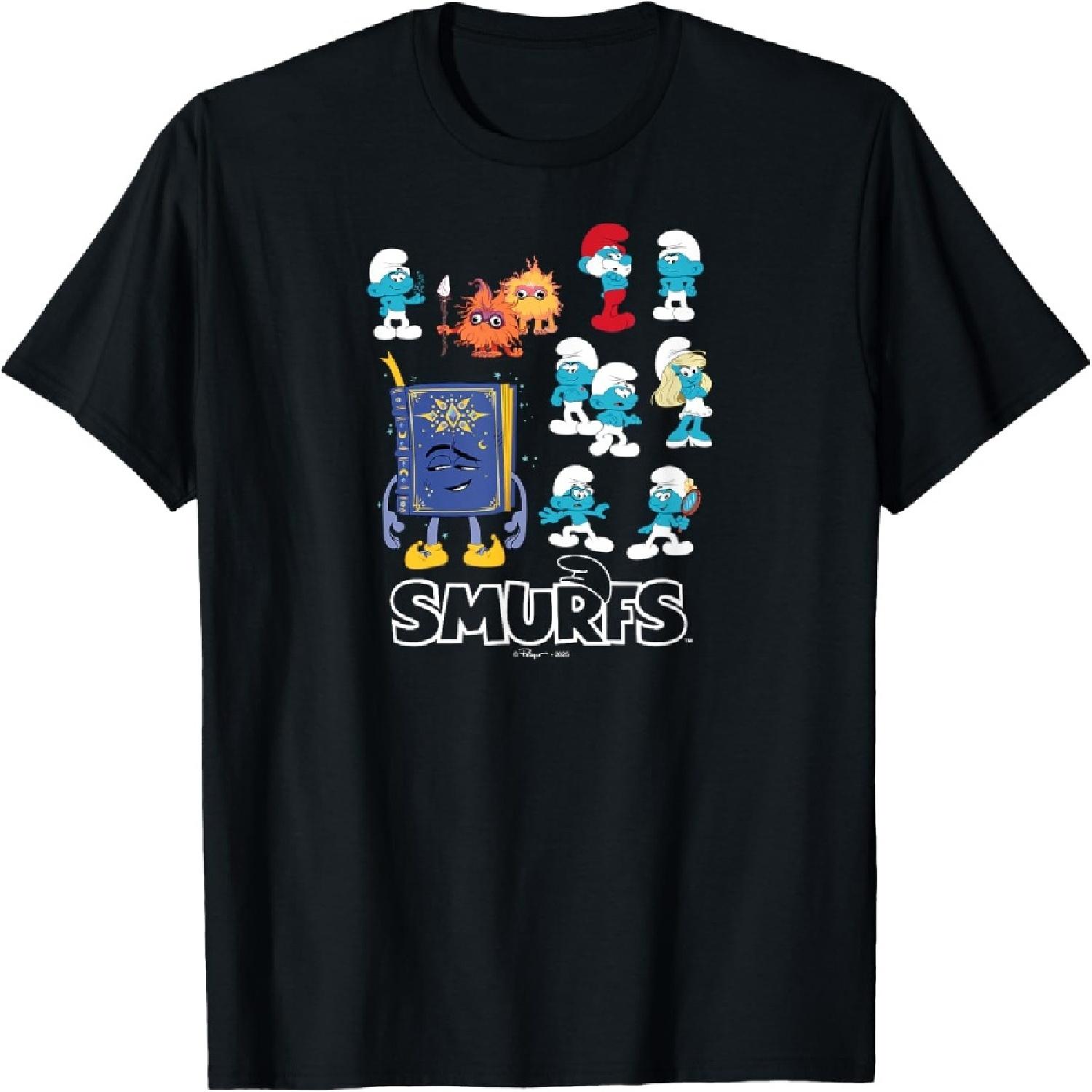 Smurfs - Movie Character Grid T-Shirt XXXXXL разноцветный