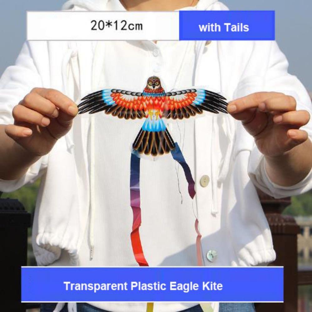 

Easy Flying Plastic Eagle Kite 20*12cm Flying Bird Kites Large Eagle Kites Children Gift 6