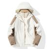 Outdoor Mountaineering Suit Jacket Three-in-one Detachable Wind-proof Waterproof Female Coat Couple Fleece Two-piece Suit