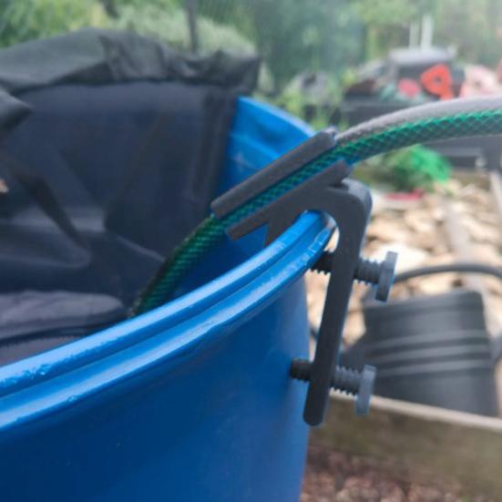 Aquarium Hose Holder with Clamp Fish Tank Water Tube Clamp