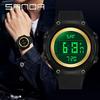 Sanda Student Countdown Multifunctional Waterproof Sport Watch with Alarm and Night Light