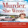 Murder She Wrote Murder in Red by Jon Land Paperback Book 9780451489357