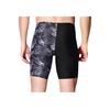 Li-Ning Comfortable Breathable Printed Five-Point Swim Shorts Men swimwear Tropical-Rainforest-Black LNKT747-1