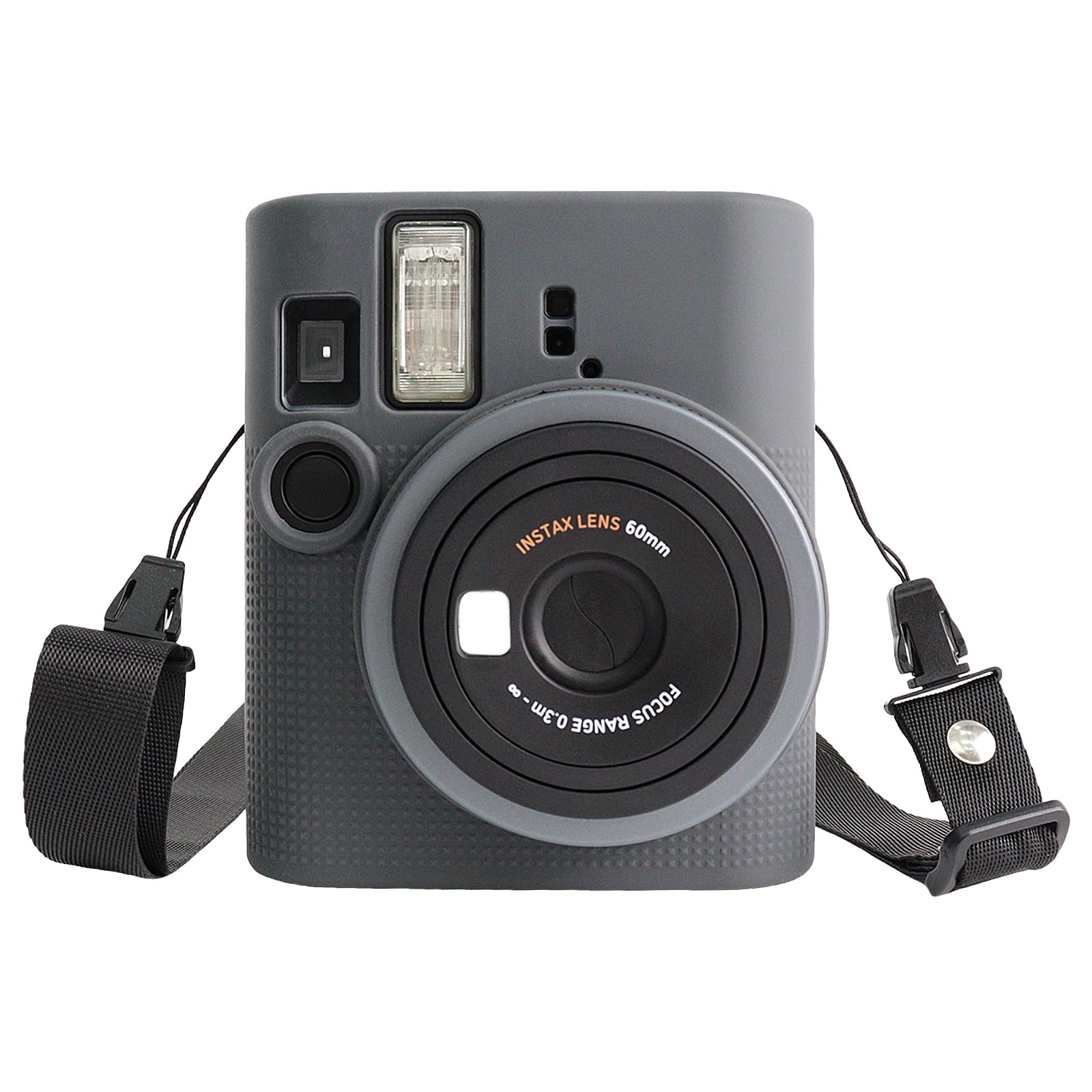 

VOVMOEYA Silicone Camera Case for Fujifilm Instax Mini 41, Wear-Resistant Soft Protective Case Kit with Camera Strap.