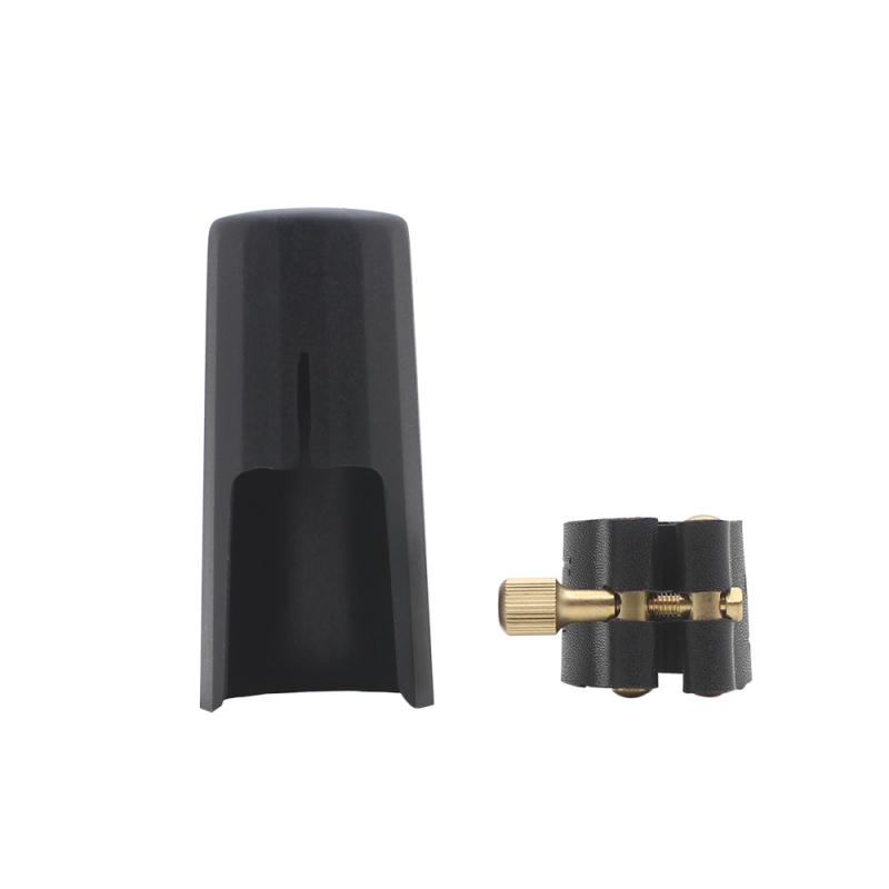 Professional Artificial Leather Sax Saxophone Clarinet Bakelite Mouthpiece Clamp\Clip Leather