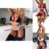 Summer Sexy Women Bikini Set Bathing Suit Soft Material Push Up V Thong Design