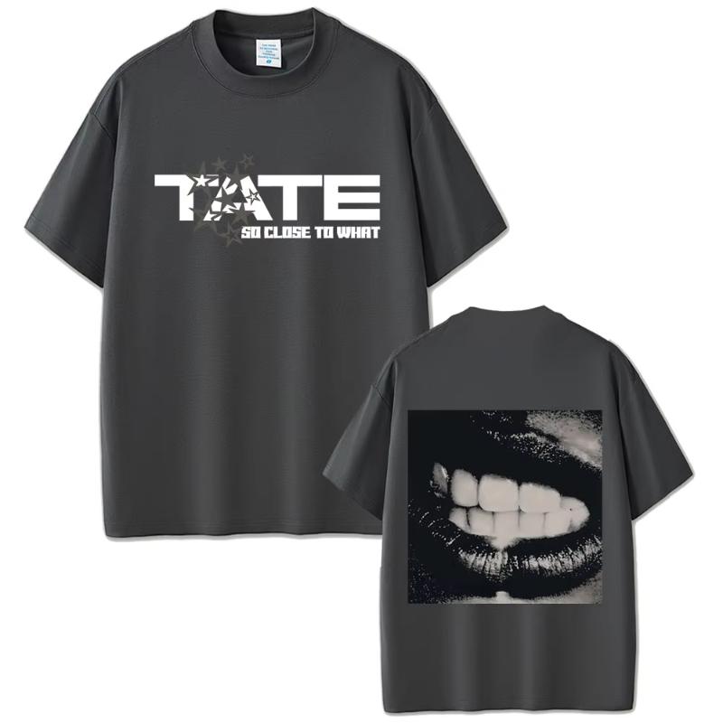 Tate McRae 2025 Concert Miss Possessive Tour 2025 T Shirts Fashion Unisex Women Oversized Tshirt Unisex Pure Cotton Tshirt Tops