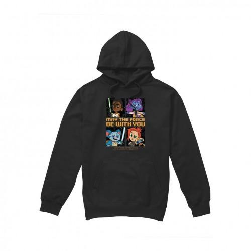 STAR WARS Mens Young Jedi Adventure Among The Stars Hoodie