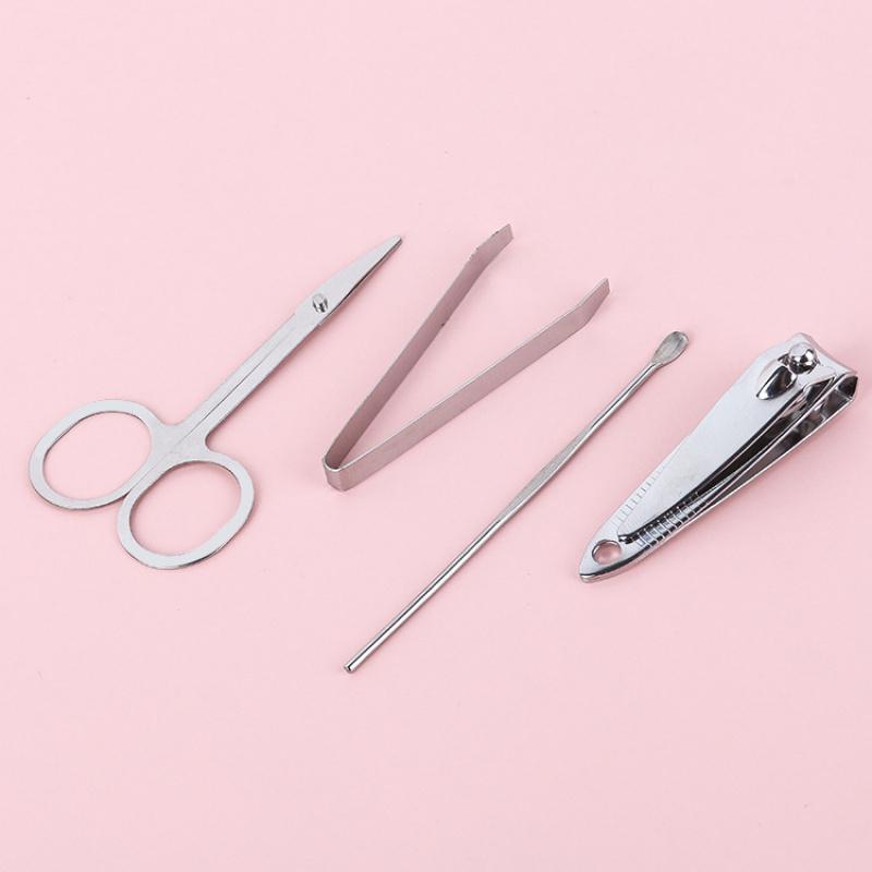 Plastic box4Manicure Set Home Mini Beauty Nail Tools Gift Nail Clippers Nail File Set