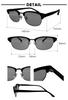 [Face Trick glasses] Polarized and photochromic sunglasses for men and women. UV protection. Lenses darken with UV light. Made in Sabae, Japan.