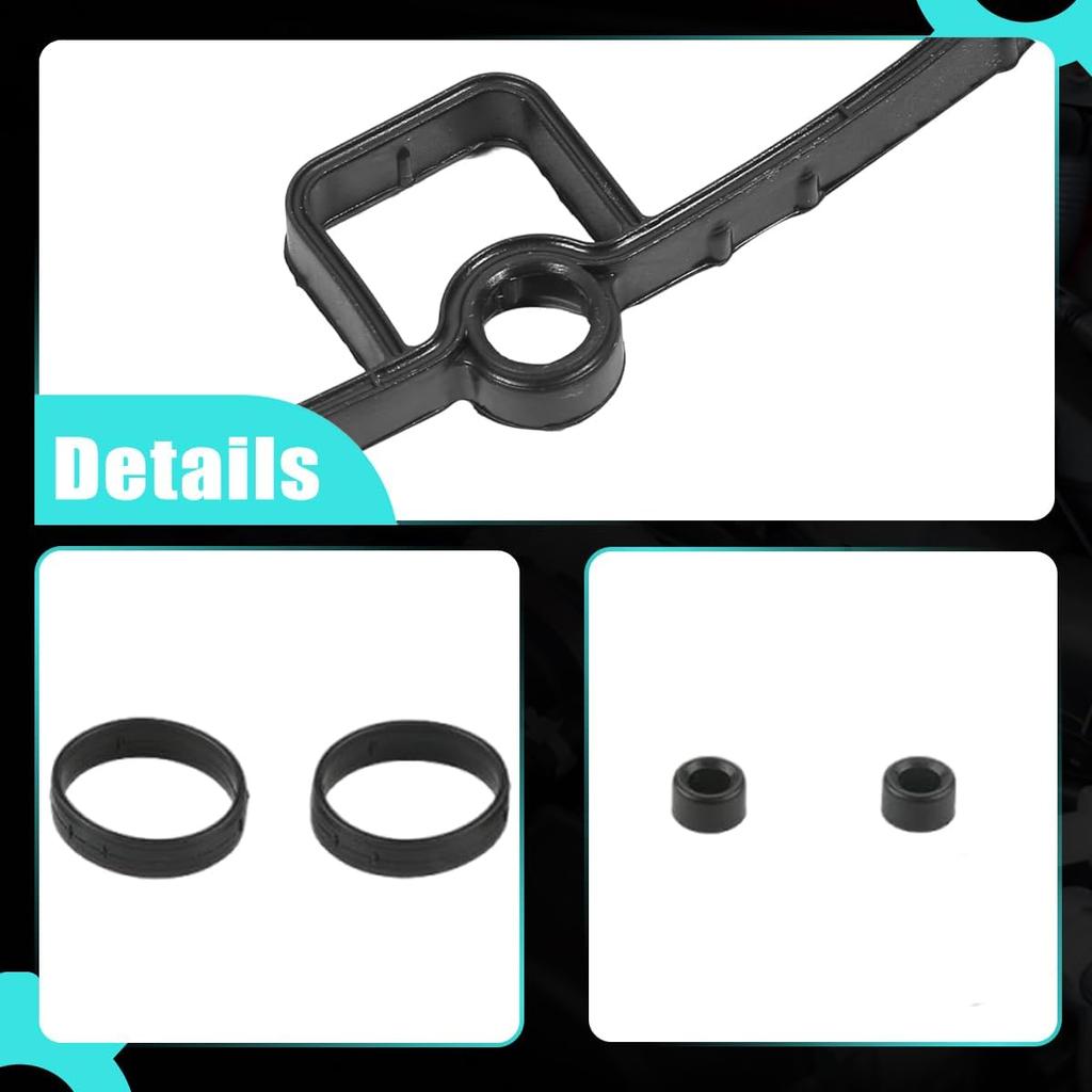 Valve Cover Gasket for Mini Cooper S BMW 1.6L N13 N18 VS50788R | Fit for Mini Clubman 2011-2014 , Countryman 2011-2016 , Paceman 2013-2016 , Roadster