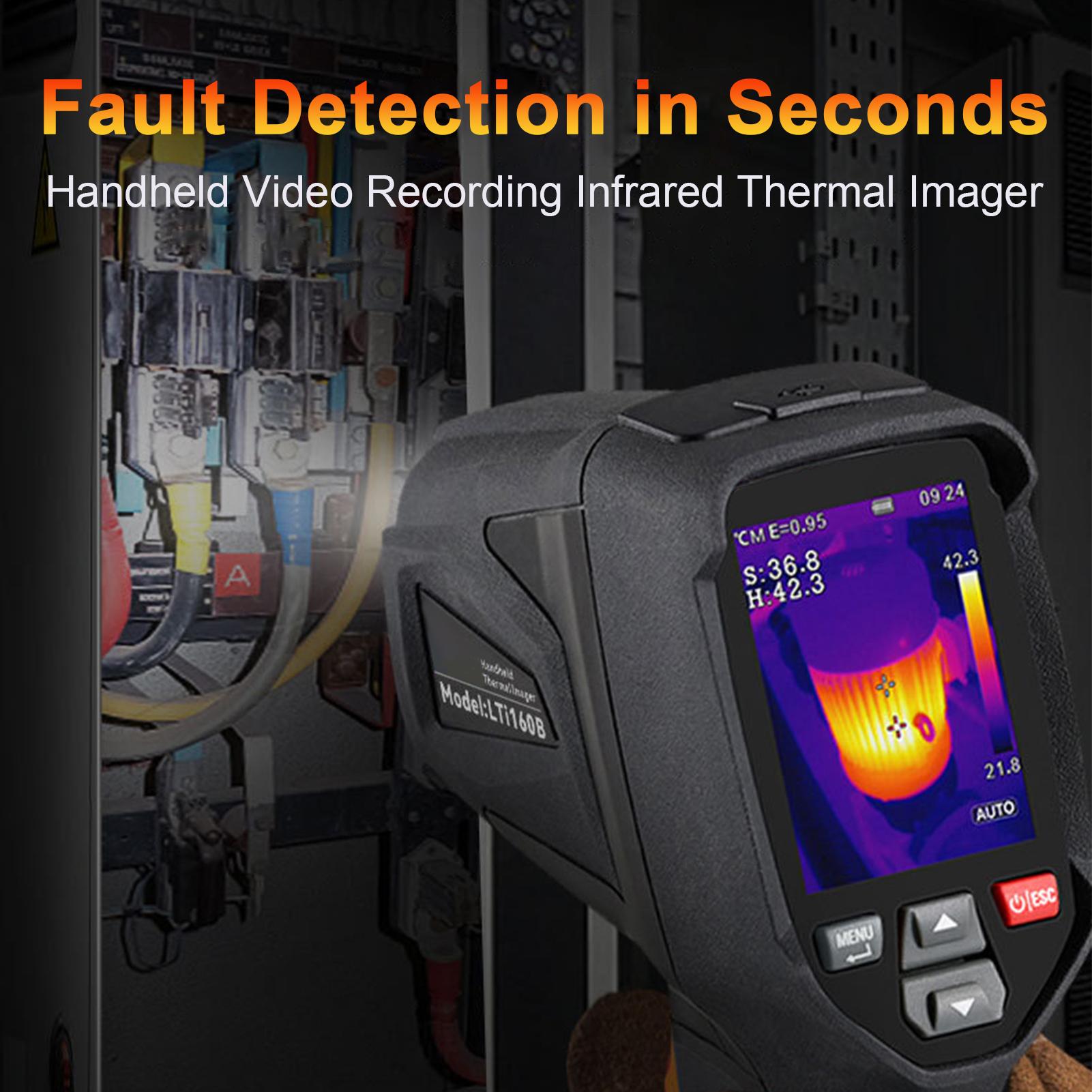 

Thermal Imaging Camera 320x240 IR Resolution, 25Hz Infrared Camera with 2.4 Color LCD Display, Fixed Focus Thermal