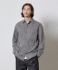 RYUL+WAI Denim Garments Dyed Pocket Shirt Grey K5