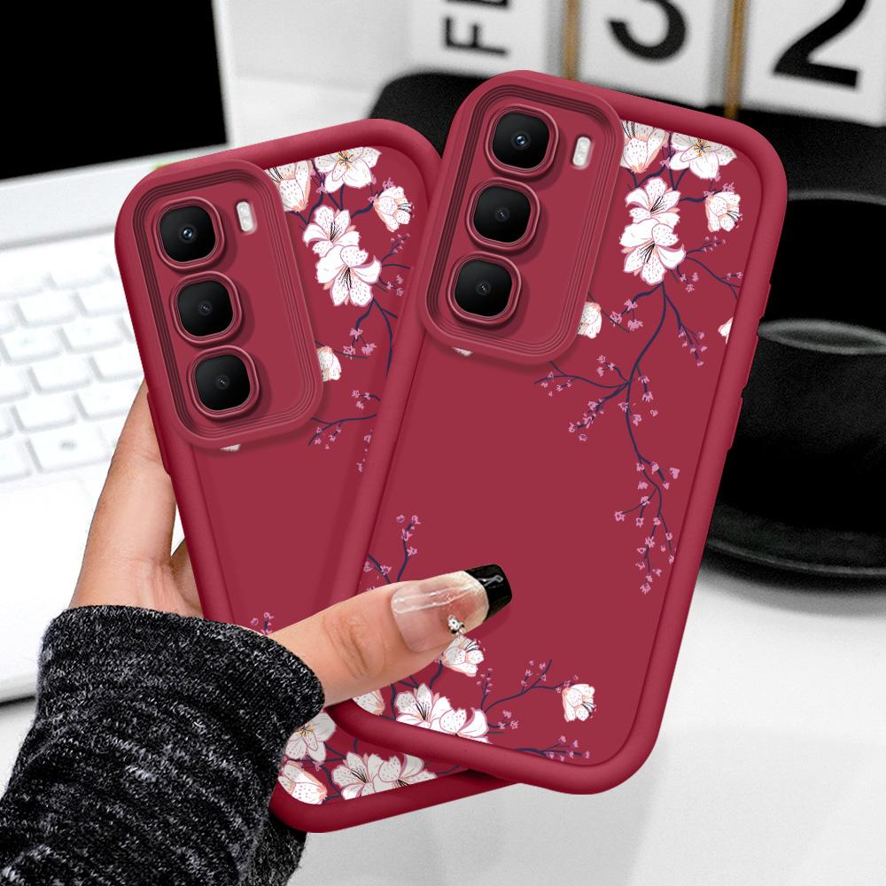 Spring Flowers Phone Case For Infinix Hot 60 60I 50 40 40I 30 30I 20 Pro Plus Play 4G 5G Staircase Soft Cover