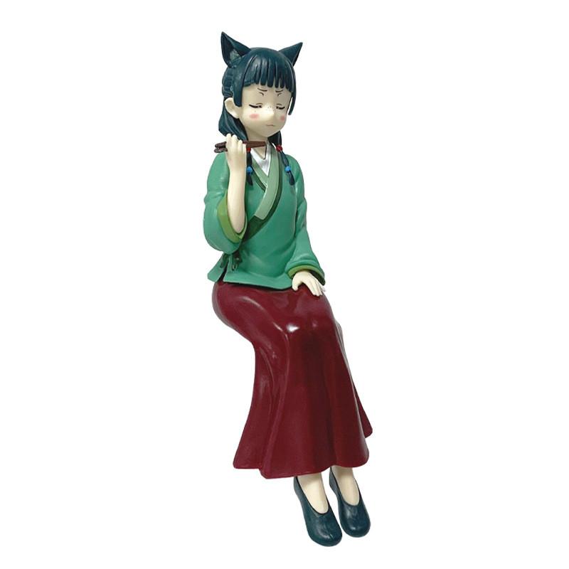 The Apothecary Diaries Girl Sitting Pose Figure With Collectible Design For Anime Fans Test Cat
