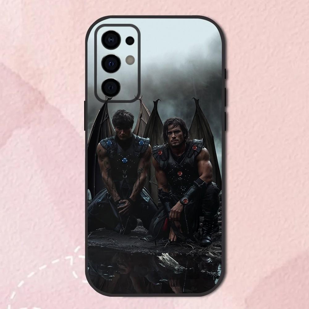 Acotar A Court of Mist and Fury Custodia per Telefono Per Samsung S24,S21,S22,S23,S30,Ultra,S20,Plus,Fe,Lite,Note,10,9,5G Guscio Morbido Nero