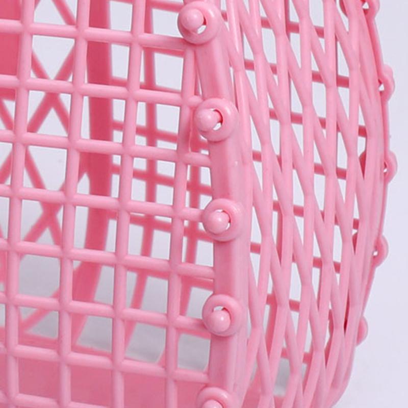 Detachable Shower Basket Plastic Bath Basket Bathroom Hollow Wash Storage Basket Shopping Basket Home Storage Organization 2025