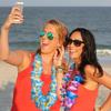 Vibrant Colorful Hawaiian Lei Necklace For Tropical Themed Parties Birthday Celebrations Beach Event