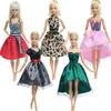 Fashion Mixed Style Outfits Colorful Wedding Party Dress T-shirt Trousers DIY Accessories Clothes for 11.5'' Doll Kids Toy