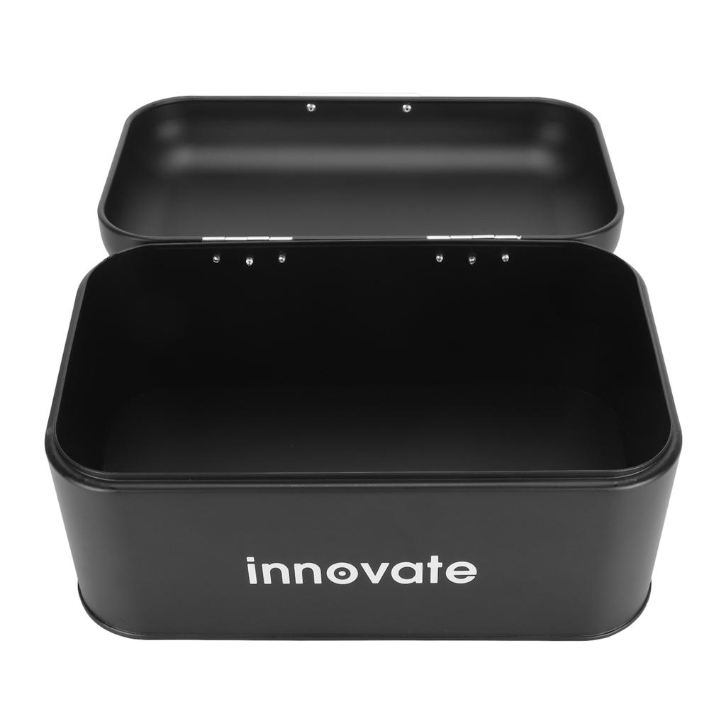 Metalowy Chlebak Duża Pojemność Wielofunkcyjny Trwały Oszczędzający Miejsce Metalowy Pojemnik do Przechowywania Chleba do Kuchni Domu