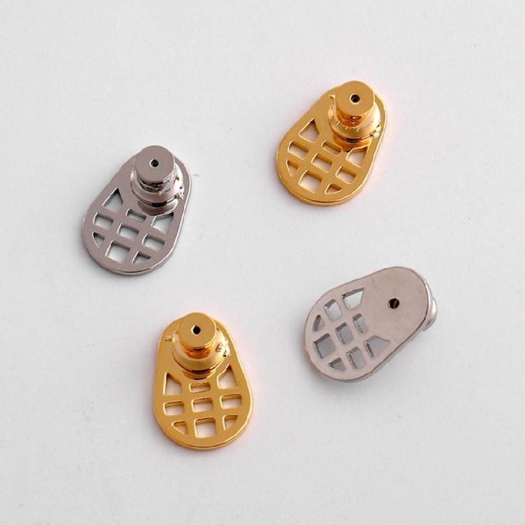 Earring Heavy Backings Stabilizer Duty Droopy Ear Support Sturdy Brass Material Mixed Colors Earring Supports