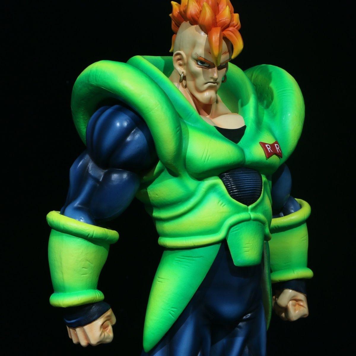 

Shengchuang Studio Dragon BallZ Super Villain Android 16 SSj3 Goku 16.14Inch/41cm Can Move PVC Favorites Figure hot toys Gifts