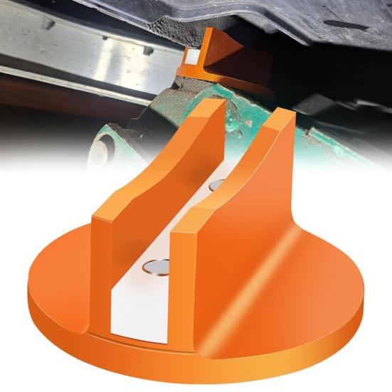 Magnetic Car Lift Pad Clamp Adapter with Powerful Magnets Vehicle Lift Positioning Tool for Seamless Positioning Stable Portable Car Lift Accessory