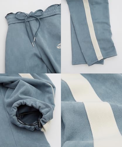 [IMPROVES] [SIDEWAYSTANCE] Suede Punch Track Pants