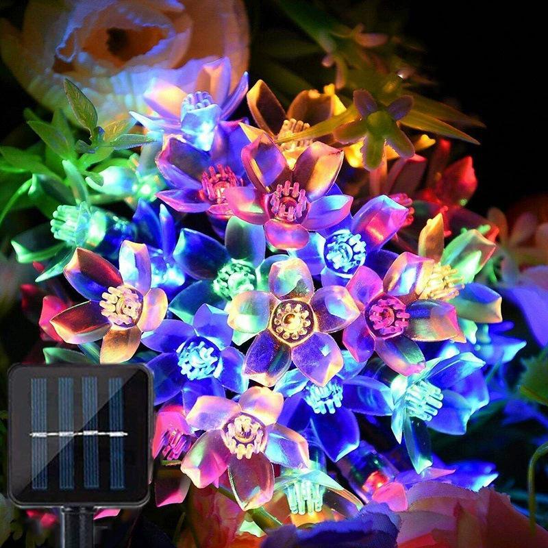LED Solar Bubble Ball String Lights for Outdoor Ambiance