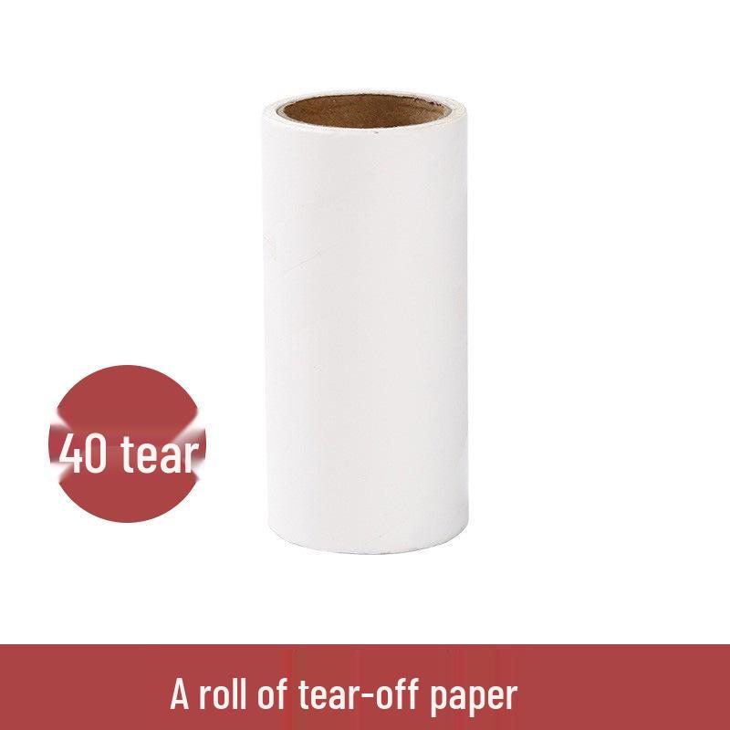 Tearable Lint Remover Roller for Clothes - Sticky Dust & Hair Collector