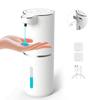 Fully Automatic Liquid Soap dispenser12.8oz/380ML Electric Wall-Mounted Touchless Soap Dispenser Suitable for Kitchen and Bathroom USB Rechargeable