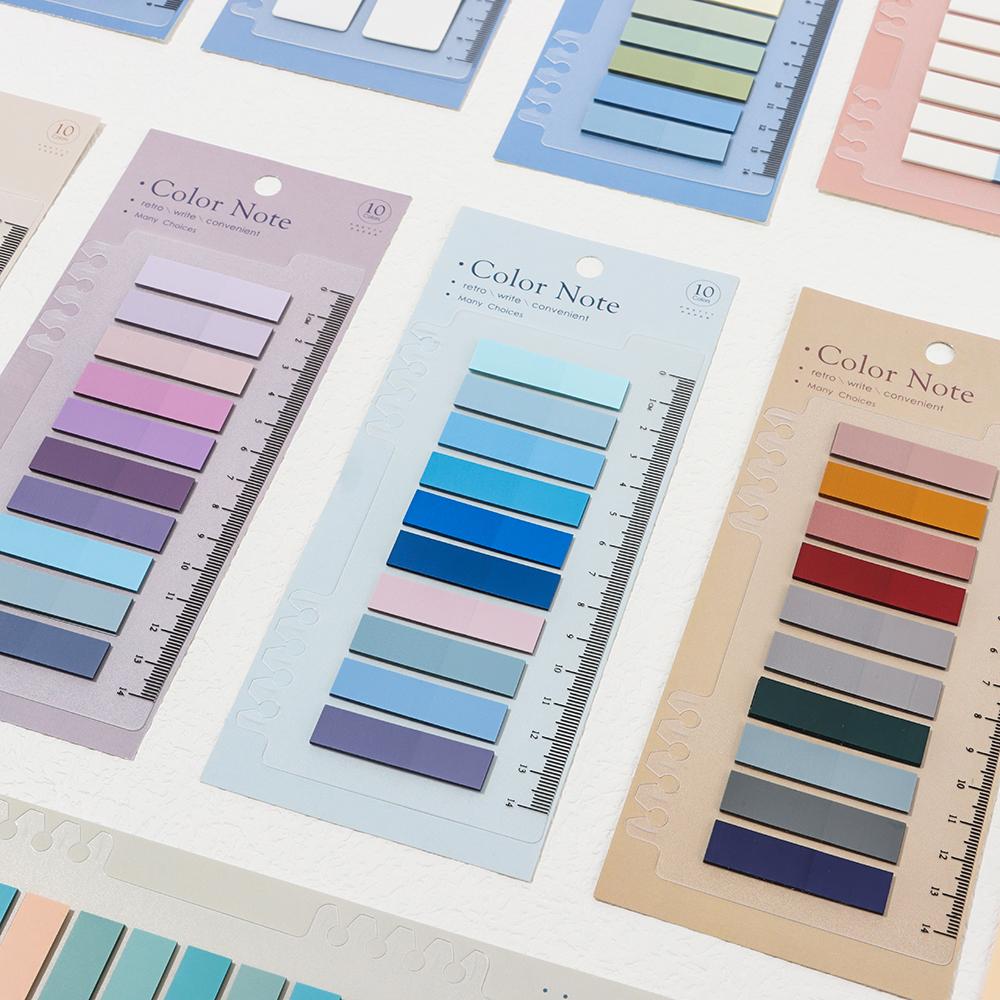 Office Supplies Bookmark Label Index Flags Memo Pad Paster Sticker Sticky Notes Loose-leaf
