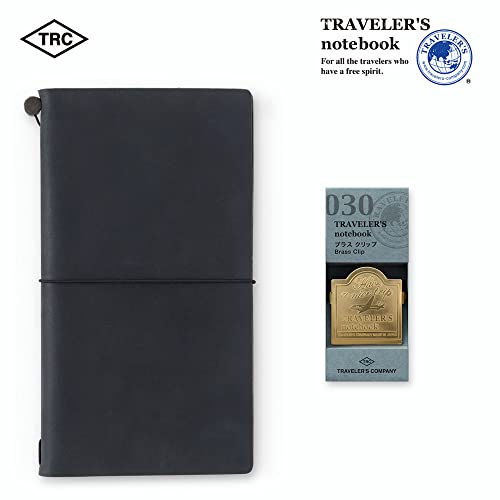 DESIGNPHIL Travelers Company Traveler's Note Brass Clip Airplane Pattern 43090006