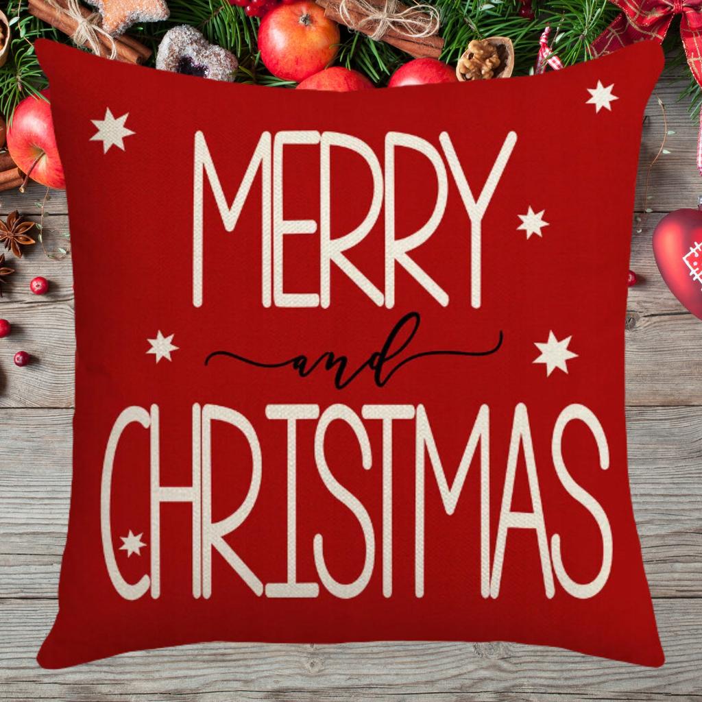 Christmas Pillowcase Set 4 Pcs Decorative 45X45 [P-Z6]