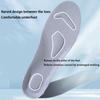 Breathable Highly Elastic Shock-absorbing Arch Support PU Latex Insoles - Memory Foam Soft Shoe Pads for Men Women Shoe Soles