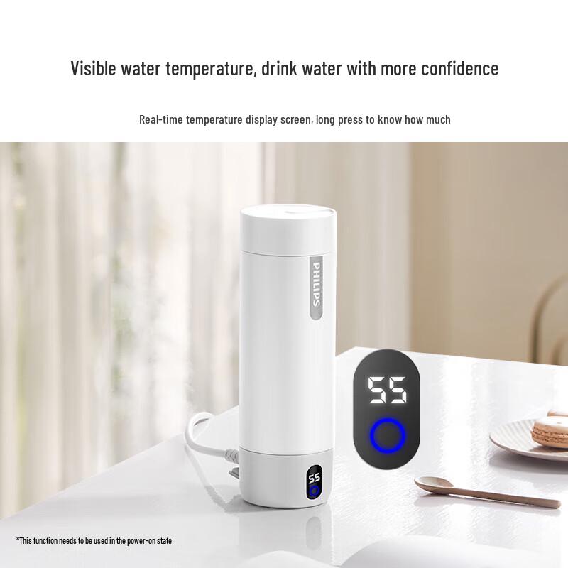 Philips AWP2791 Portable Electric Travel Kettle CN plug (adapter included)