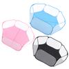 Small Pet Playpen Pet Cage Tent Pet Folding Fence Cat Rabbit Cage Tent Transparent Portable Small Pet Animals for Outdoor Pets