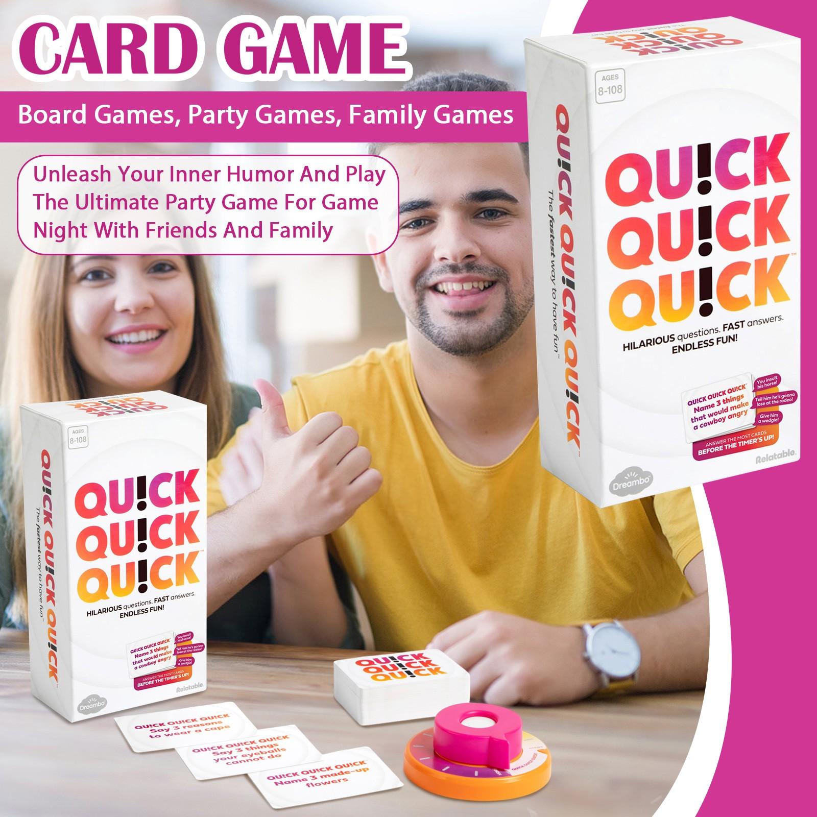 

Карточная игра, Настольные игры, Игры для вечеринок, Семейные игры, Раскройте свое внутреннее чувство юмора и сыграйте в лучшую игру для вечеринки для игрового вечера с друзьями и семьей One Size