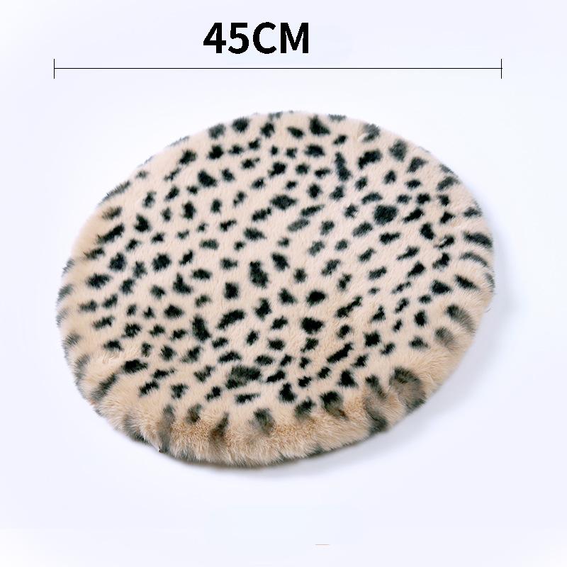 

Кругла переносна миюча кемпінгова ліжко для собак Кішка Відпочинок Лежак Матрац Подушка для сну Домашні тварини Кошеня Товари для хом’яків Лежак для тварин Diameter 45CM