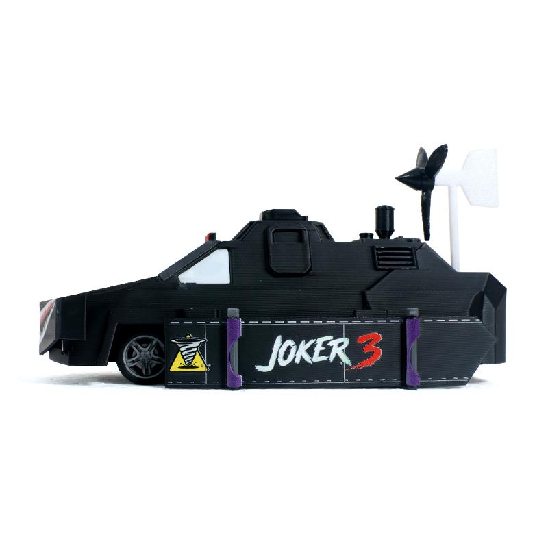 Deployable TIV2 Tornado Intercept Vehicle Static Scale Model Collectible Desk Ornament Gift For Storm Chaser Meteorology Fans