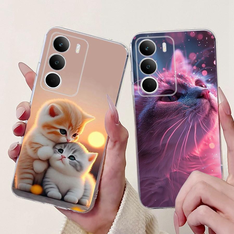 Handyhülle für Realmel C71 2025 Hülle TPU Weiche Silikonhülle Stoßfester Bumper Oppo realme C71 C 71 4G Cartoons Schmetterling