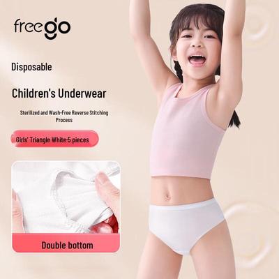 Pack de 5 Calzoncillos Desechables de Algodón para Niños