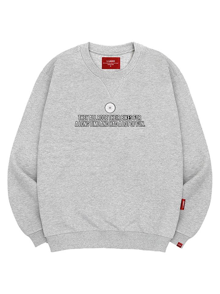Ellamo Bike Sweatshirt Unisex Big Size S~4Xl (B Type)
