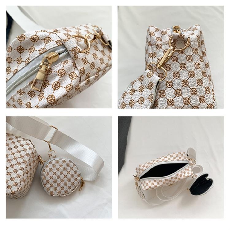 Small Crossbody Purse with Coin Purse Soft PU Shoulder Side Handbag
