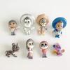 8 Peças / Conjunto COCO Filme de Desenho Animado Figura de Ação Vinil Estatueta Coleção Modelo Boneca Brinquedos